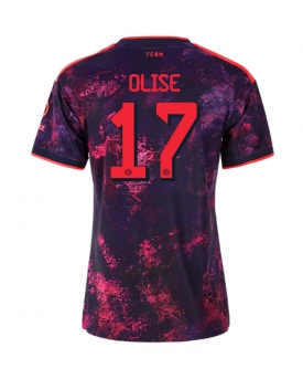 Bayern Munich Michael Olise #17 Maglia Gara Terza Repliche 2026-27 Donna Maniche Corte Bayern Munich Michael Olise #17 Maglia Gara Terza Repliche 2026-27 Donna Maniche Corte